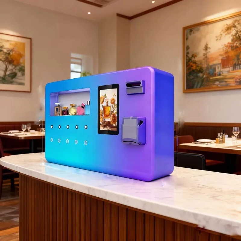 Vending Machine Qr Code - Distributeur automatique de parfum de bureau