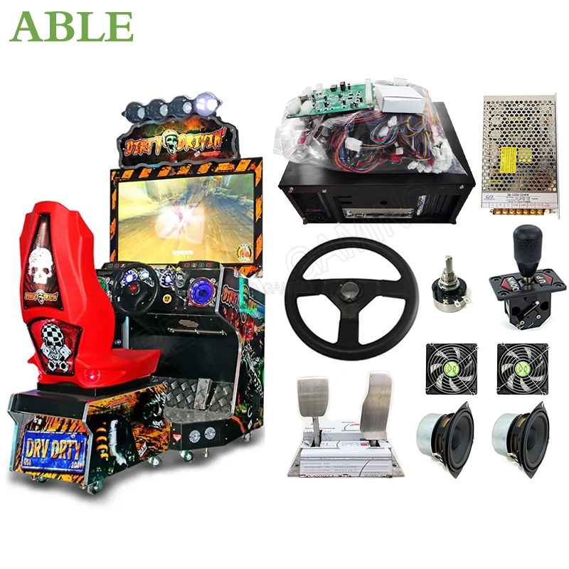 Skee Ball Arcade - Machine de jeu d'arcade Dirty Drivin,