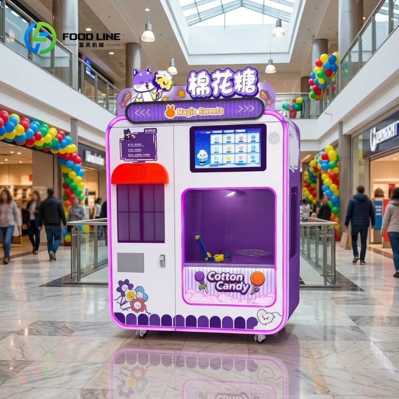 Candy Floss Machine - Machine à Vente Automatique de Barbe