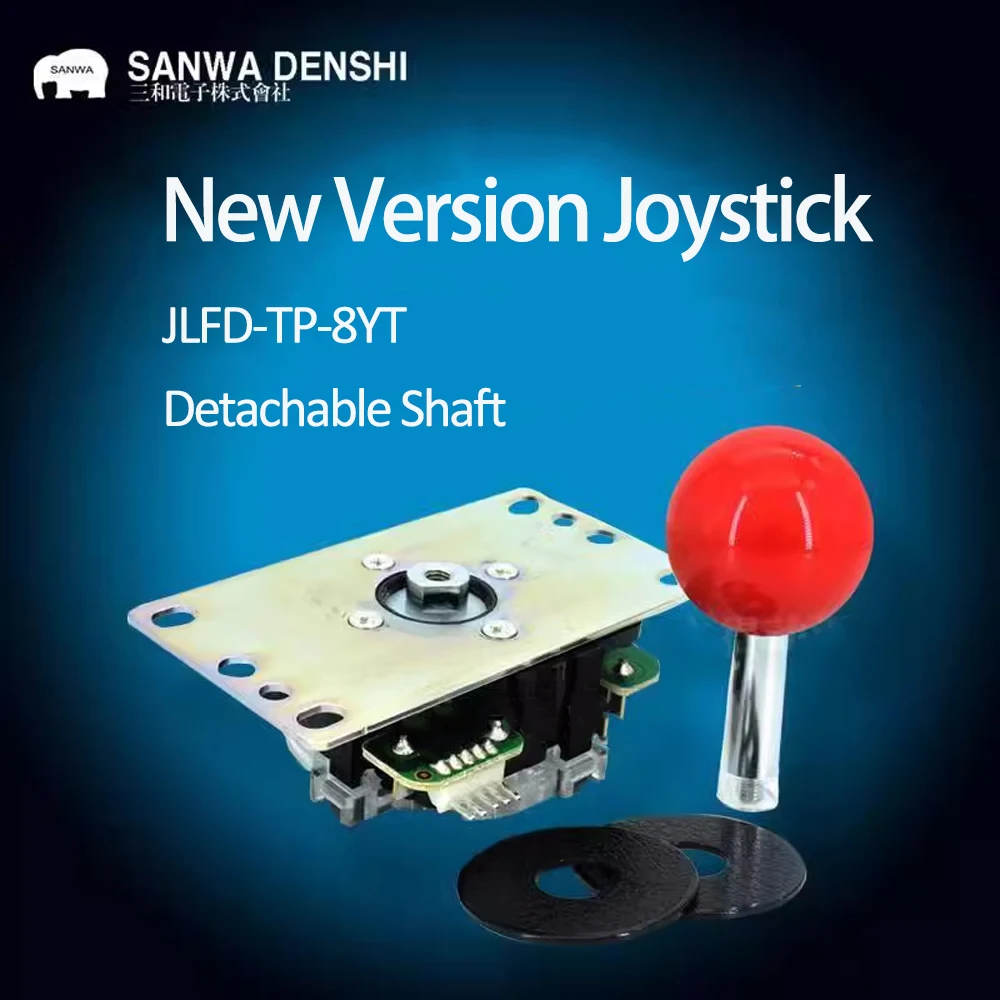 Arcade Vibes - Original Japon SANWA joystick, JLFD-TP-8YT, poignées